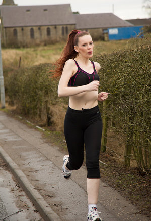 18 year old girl Kim Kennedy takes a cumshot in mouth during BDSM sex